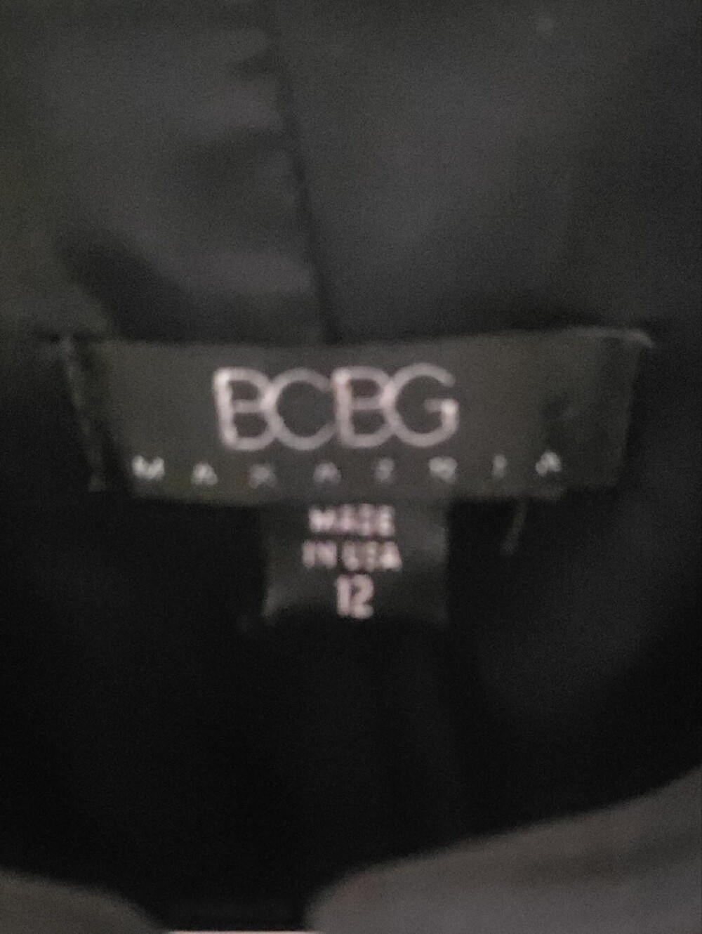 BCBG Women's Black Stand-Collar Button Jacket - Picture 2 of 6